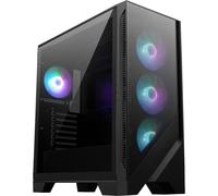 MSI MAG FORGE 320R AIRFLOW computer case Micro Tower Nero, Trasparente