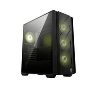 MSI MAG FORGE 330R AIRFLOW unità centrale Midi Tower Nera, Trasparente - Nouvo