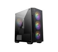 MSI MAG FORGE M100A computer case Micro Tower Nero, Trasparente