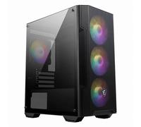 MSI MAG FORGE M100A computer case Micro Tower Nero, Trasparente