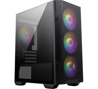MSI MAG FORGE M100R computer case Midi Tower Nero Trasparente