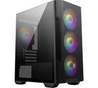 MSI MAG FORGE M100R computer case Midi Tower Nero Trasparente