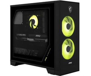 MSI MAG Infinite S AI 2NVM5-003AT Gaming PC (nero/trasparente, Windows 11 Home)