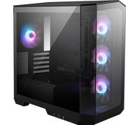 MSI MAG PANO M100R PZ Micro ATX Gaming Case, Supporto Scheda Madre Back-Connect, Display Panoramico a 270 gradi, 4 ventole aRGB