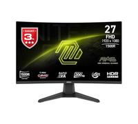 MSI MAG 276CF E20 Monitor Gaming, 27 ", Full-HD, 1920 x 1080 Pixel, tempo di risposta 0,5 ms, refresh rate 200 Hz