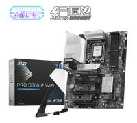 MSI PRO B860-P WIFI Scheda Madre ATX - Supporta Intel Core Ultra Processors (Serie 2), LGA 1851-12 Duet Rail Power System, DDR5 Memory Boost (8600+ MT/s OC), PCIe 5.0 x16 & 4.0 x16, M.2 Gen5, Wi-Fi