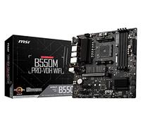 MSI MB5033 B550M PRO-VDH WIFI Ryzen serie 5000 (AM4) compatibile, dissipatore di calore M.2, funzione Wi-Fi, MicroATX [AMD B550 attrezzato]