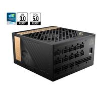 Msi Meg AI1300P PCIE5 Eu 1300W Fully-Modular Platinum 80 Plus Japanese Electrolytic Capacitor Color Box Pallet Packing 306-7ZP4A11-CE0