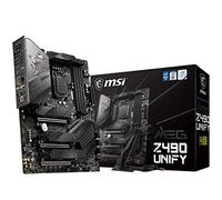MSI MEG Z490 UNIFY Scheda Madre Gaming (ATX, 10 Gen Intel Core, LGA 1200 Socket, DDR4, SLI/CF, Triple M.2 Slots, USB 3.2 Gen 2, Wi-Fi 6)