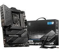MSI MEG Z590 Unify Gaming Scheda madre ATX, Intel Core 11/10a generazione, Socket LGA 1200, DDR4, PCIe 4, SLI/CFX, M.2 Slot, Wi-Fi 6E