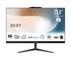 MSI Modern AM242 12M-1244IT AIO Desktop - 23.8" IPS, Intel Core i5-1235U, 1920x1080 (FHD), 14ms, 8GB (DDR4 SDRAM), SSD 512GB, include tastiera e mouse cablati, webcam integrata - Windows 11 Home