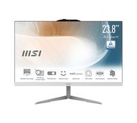 MSI Modern AM242 12M-632IT Intel® Pentium® Gold 8505 60,5 cm (23,8 ) 1920 x 1080 pixel PC All-in-One 4 GB DDR4-SDRAM 128 GB SSD Windows 11 Pro Wi-Fi 6 (802.11ax) Bianco - Nouvo