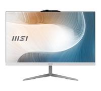 MSI Modern AM242 1M-1243IT Intel Core 3 100U 60,5 cm (23.8") 1920 x 1080 Pixel PC All-in-one 8 GB DDR5-SDRAM 256 SSD Windows 11 Pro Wi-Fi 6E (802.11ax) Bianco [00-AE0722-1243]