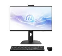 MSI Modern AM273QP AI 1UMG-216IT AIO, 27 ", Intel® Core Ultra 5 125H, RAM 16 GB, 1000 GB SSD, Nero, IPS, Windows 11 Pro