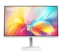 MSI Modern MD272QXPW Monitor 27" WQHD IPS (2560 x 1440) - 100 Hz, Schermo Eye-Friendly, DisplayHDR 400, Altoparlanti integrati, Supporto regolabile a 4 vie, KVM - DP 1.2a, HDMI 2.0b, USB Type-C