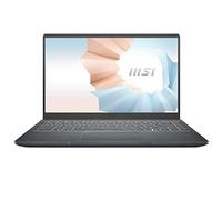 MSI Moderno Laptop Professionale da 14 Pollici Ultra Sottile e Leggero Intel Core i7-1165G7 Iris Xe 8GB 512GB NVMe SSD Win10