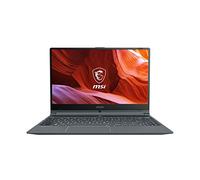 MSI Moderno portatile professionale 14 ultra sottile e leggero: 14 pollici FHD 1080p, Intel Core i5-10210U, UMA, 8 GB, 512 GB SSD, Win10, grigio carbonio (A10M-1052)