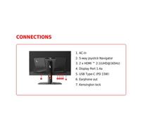 MSI Monitor 9S6-3DD39T-012 MAG 321UP QD-OLED [EEK: G]