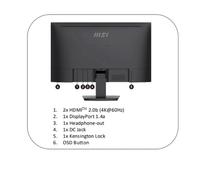 MSI Monitor 9S6-3PB4CH-208 PRO MP273U