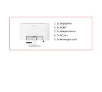 MSI Pro MP243XW Monitor PC 60,5 cm (23.8") 1920 x 1080 Pixel Full HD Bianco