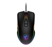 MSI Mouse Gaming FORGE GM300 Ambidestro Ottico 7200 DPI Cavo Nero
