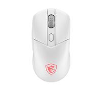 Msi mouse versa 300 w bianco, wireless, ottico, 8000dpi,6 pulsanti con rotella