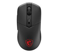 Msi mouse versa 300 w nero, wireless, ottico, 8000dpi,6 pulsanti con rotella