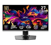 MSI MPG 272URX QD-OLED 26,5" Monitor Gaming 4K UHD - Pannello Quantum Dot OLED 3840 x 2160, EL Gen3, 240Hz / 0,03ms, 99% DCI-P3, ΔE≤2, DisplayHDR True Black 400, KVM, DP 2.1a, HDMI 2.1, USB Typ-C