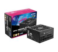 MSI MPG A850GS PCIE 5.1 ATX 3.1 - Alimentatore da gioco, completamente modulare, 80 Plus Gold Certified 850W, condensatori 100% giapponesi a 105°C, doppio 12V-2x6, PSU ATX