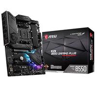 MSI MPG B550 Gaming Plus V1 Gaming - Scheda madre (AMD Ryzen 5000, AM4, DDR4, PCIe 4.0, SATA 6Gb/s, M.2, USB 3.2 Gen 2, HDMI/DP, ATX)