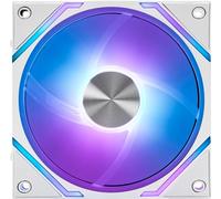 MSI MPG EZ120 ARGB WHITE-1W - Ventola ARGB da 120 mm, cuscinetto dinamico fluido con fissaggio a dado extra, supporto Mystic Light e raffreddamento Wizard con schede madri MSI 1900 giri/min, 2 anni di