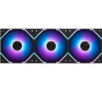 MSI MPG EZ120R ARGB-3B - Ventola ARGB da 120 mm, blocco di connessione magnetico brevettato, collegamento a catena margherita, cuscinetto dinamico liquido + attacco dado aggiuntivo, mozzo ventola