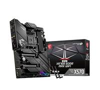 MSI MPG X570S EDGE MAX WIFI Scheda madre ATX - Supporta i processori della serie Ryzen 5000, AM4 - Mystic Light, 75A VRM, DDR4 Boost (5300+MHz/OC), 2x PCIe 4.0 x16, 3x M.2 Gen4 x4, Wi-Fi 6E