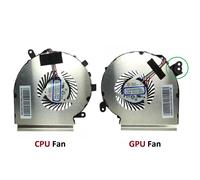MSI MS-16JC MS-179C GE62MVR GE72MVR 7RG CPU / GPU Cooling Fan set GTX1070
