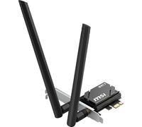 MSI Herald BE6500 Scheda PCIe WiFi 7 Tri-Banda per desktop, Bluetooth 5.4, MLO, sicurezza WPA3