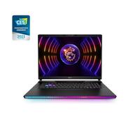 MSI Gaming Raider GE78HX 13VH-455IT Intel® Core™ i9 i9-13980HX Computer portatile 43,2 cm (17") Quad HD+ 32 GB DDR5-SDRAM 1 TB SSD NVIDIA GeForce RTX 4080 Wi-Fi 6E (802.11ax) Windows 11 Home Nero