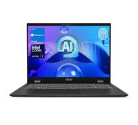 MSI Prestige 16 Intel Evo Laptop, Display WQXGA da 16", Intel Ultra 7 155H, 32 GB di RAM, SSD da 2 TB, lettore di impronte digitali, KB retroilluminato, KP numerico, HDMI, RJ45, Webcam, Killer Wi-Fi
