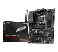 MSI PRO B650-P WIFI Scheda madre, ATX - Compatibile con processori AMD Ryzen della serie 7000, AM5 - DDR5 Memory Boost fino a 6000+MHz/OC, 2 slot PCIe 4.0 x16, 2 slot M.2 Gen4, Wi-Fi 6E