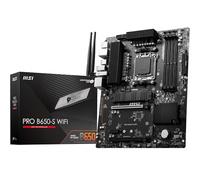 MSI PRO B650-S WIFI Scheda madre, ATX - Supporta i processori AMD Ryzen serie 7000, AM5 - DDR5 Memory Boost 6000+MHz/OC, 2 x PCIe 4.0 x16, 2 x M.2 Gen4, Wi-Fi 6E