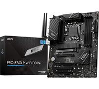 MSI PRO B760-P WIFI DDR4 LGA1700 mATX MB 2xPCIe x16 4xSATA (PRO B760-P WIFI DDR4)