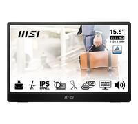 MSI Pro MP161 E2 Monitor portatile Nero 39,6 cm (15.6") LED 1920 x 1080 Pixel
