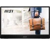 MSI PRO MP161 E2U portable TV/monitor Portable monitor Black 15.6" LED 1920 x