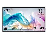 Msi Pro Mp165 E6 15.6inch Ips Fhd 60hz 4ms Hdmi 2xusb Type C 2x1w Speaker - Hdmi - 2xusb Type C (dp) (9s6-3pe50M-001)