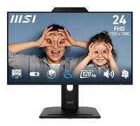 MSI PRO MP242PMG Monitor da ufficio Full HD da 23,8", pannello IPS 1920 x 1080, 120 Hz, schermo adatto agli occhi, montaggio VESA, supporto display, regolabile a 4 vie, HDMI 1.4b, DisplayPort 1.2a