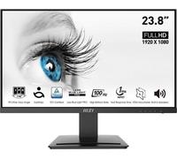 MSI Pro MP243X 23,8 Monitor Desktop Full HD - Pannello IPS 1920x1080, 100Hz, Eye Comfort, Montaggio VESA, Altoparlanti integrati, DisplayKit - HDMI 1.4b, DisplayPort 1.2a - Nouvo