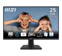 MSI PRO MP252 Monitor 24,5" - FHD IPS (1920 x 1080), 100 Hz, schermo Eye-Friendly, altoparlanti integrati, inclinabile, HDMI 1.4b, D-Sub (VGA)