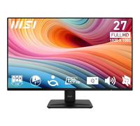 MSI PRO MP271A E2 27" IPS 1920 x 1080 (FHD) Gaming Office Monitor, 120Hz, Free-Sync, HDMI, DisplayPort, Porta VGA, Montabile VESA, Tilt, Speaker, 4-Side Slim Bezel 1ms, Nero