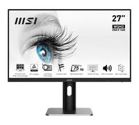 MSI Pro MP273QP monitor PC a schermo piatto 68,6 cm (27 ) 2560 x 1440 pixel Wide Quad HD LED Nero, Argento - Nouvo