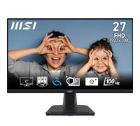 MSI PRO MP275 Monitor 27" FHD - Pannello IPS (1920 x 1080), 100 Hz, Schermo Eye-Friendly, Altoparlanti Integrati, Inclinabile - HDMI 1.4b, D-Sub (VGA).