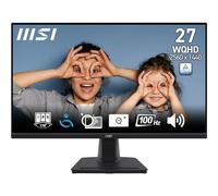 MSI Pro MP275Q Monitor PC 68,6 cm (27") 2560 x 1440 Pixel Wide Quad HD LED Nero